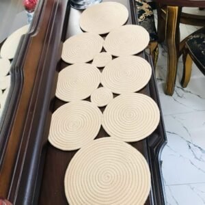 Cotton Rope Table Runner – Minimalist Dining Table Decor