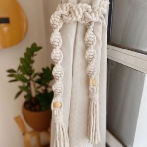 macrame curtain holder macrame tiebacks rope curtain tiebacks boho curtain holders handmade curtain accessories cotton curtain rope boho decor macrame curtain ties bohemian curtain holders