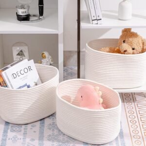 Cube cotton rope basket Cube shelf organizer basket Storage cube basket for kids room Closet bin for toys and clothes Cotton storage bin for Daraz White rope organizer Pakistan Black storage basket for shelves Home storage solutions Pakistan