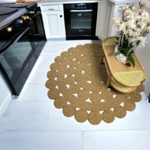 Round Jute Rope Rug